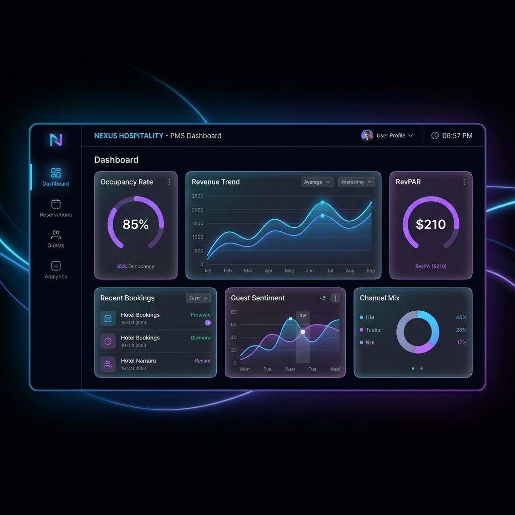 Vesta PMS Dashboard
